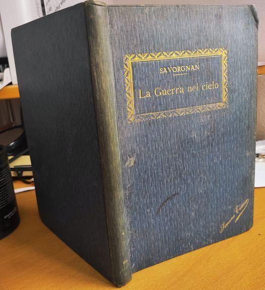 La guerra nel cielo - Francesco Savorgnan di Brazzà - copertina