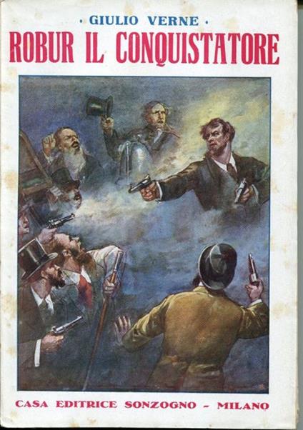Robur il conquistatore - Jules Verne - copertina