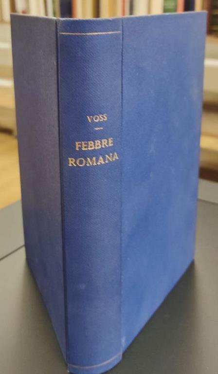 Febbre romana, romanzo - Richard Voss - copertina