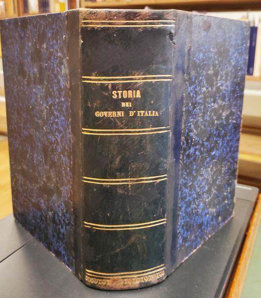 Storia dei governi d'Italia e della loro politica dal 1815 ai nostri giorni narrata al popolo. Volumi 1 - 3