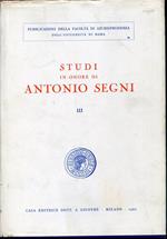 Studi in onore di Antonio Segni, Volume 3
