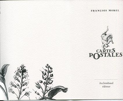 Cartes postales - François Morel - copertina