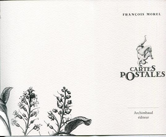 Cartes postales - François Morel - copertina