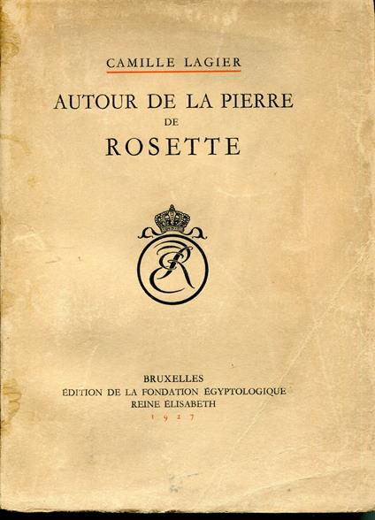 Autour de la pierre de rosette - copertina