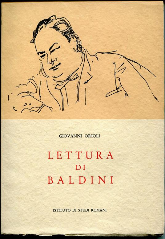 Lettura di Baldini - Giovanni Orioli - copertina