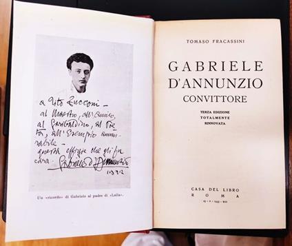 Gabriele d'Annunzio convittore - copertina