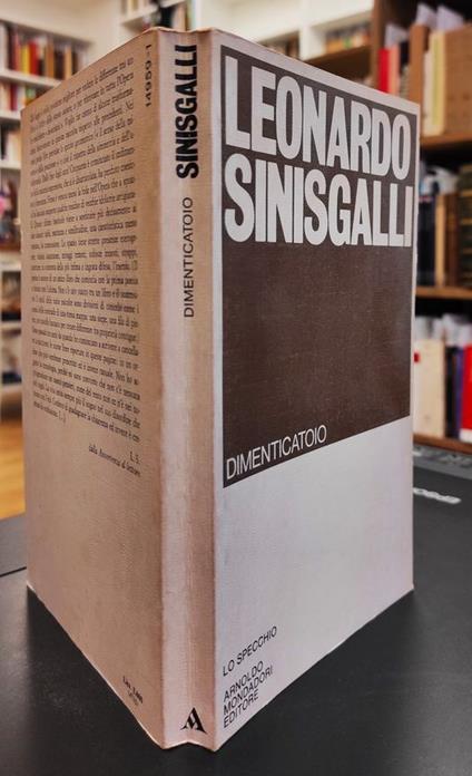 Dimenticatoio : 1975-1978 - Leonardo Sinisgalli - copertina