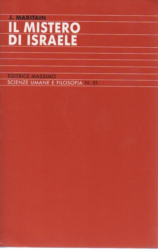 Il mistero di Israele - copertina