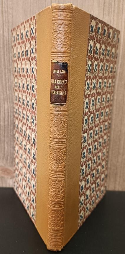 Alla Ricerca Della Verecondia. Con Scritti Di G. Chiarini, E. Panzacchi, E. Nencioni - Luigi Lodi - copertina