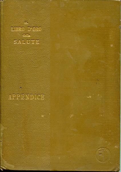Appendice sulle malattie degli oragni genito-urinarii - Jader Cappelli - copertina
