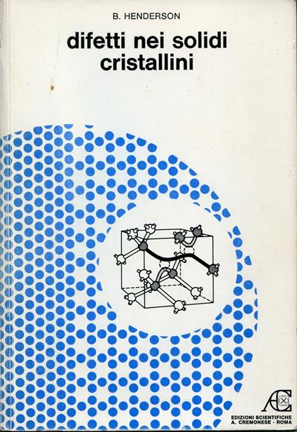 Difetti nei solidi cristallini - copertina