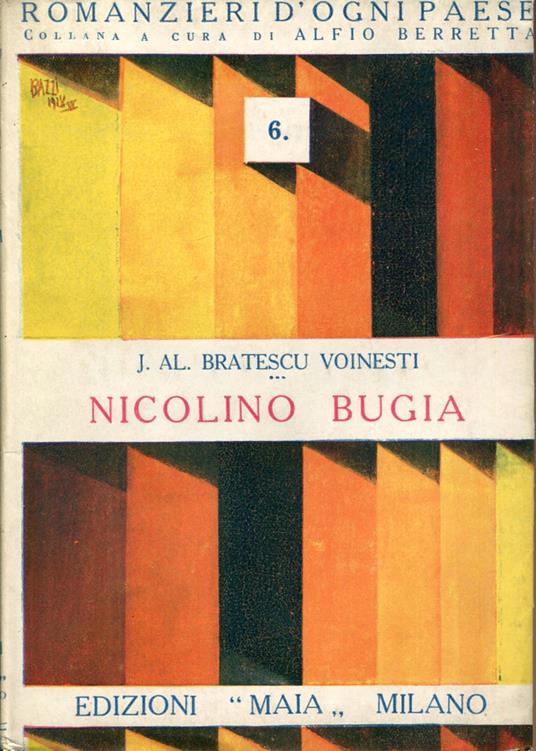 Nicolino Bugia - copertina