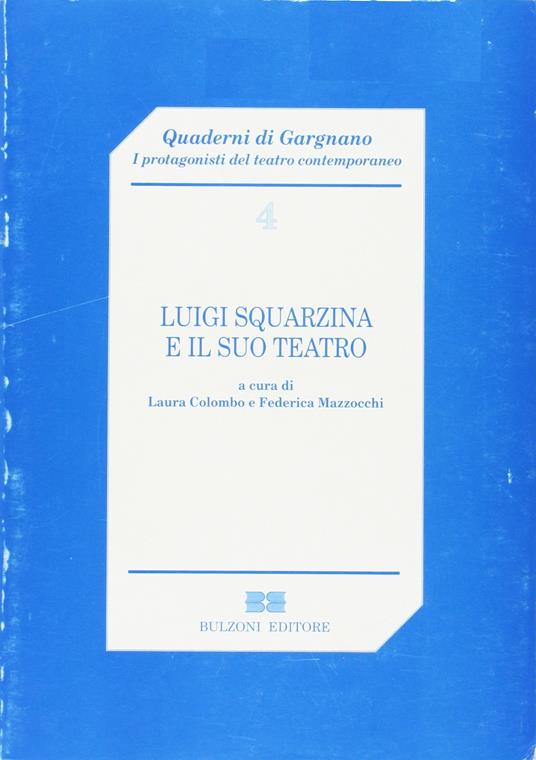 Luigi Squarzina e il suo teatro - copertina