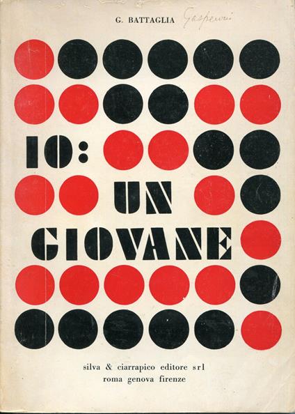 Io: un giovane : racconto - copertina