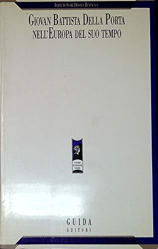 Giovan Battista Della Porta nell'Europa del suo tempo - copertina