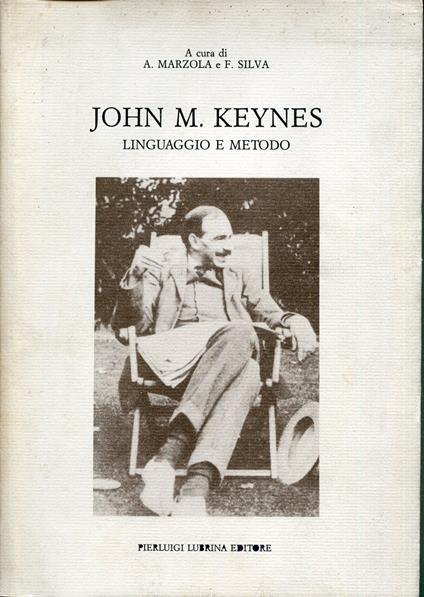 John M. Keynes. Linguaggio e metodo - copertina
