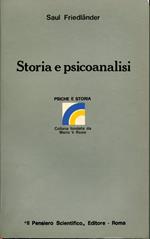 Storia e psicoanalisi : saggio sulle possibilità ed i limiti della psicostoria edizione italiana a cura del prof. Manuel Tejera