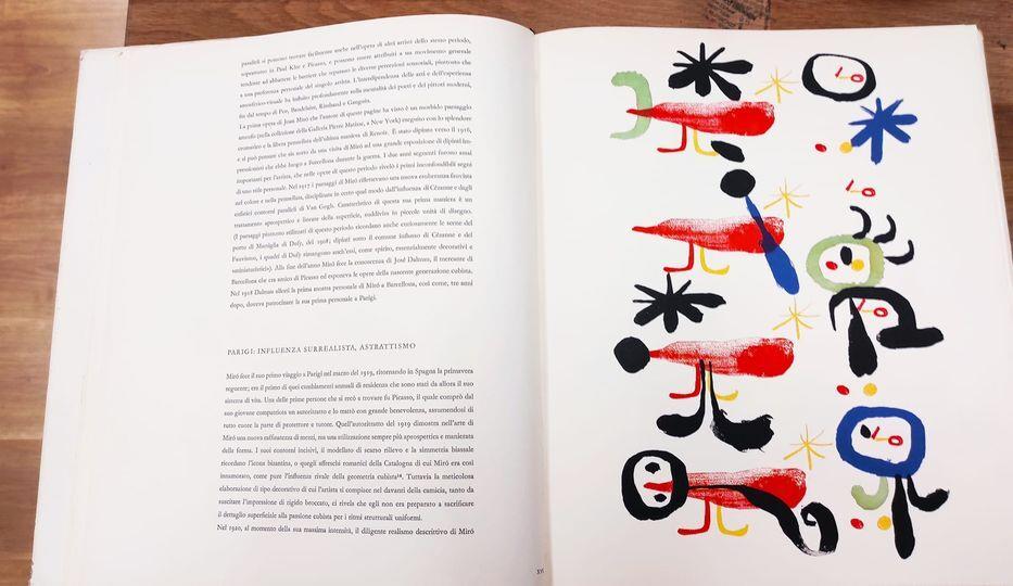 Joan Mirò l'opera grafica. Introduzione di Sam Hunter. Traduzione di Maria Attardo Magrini