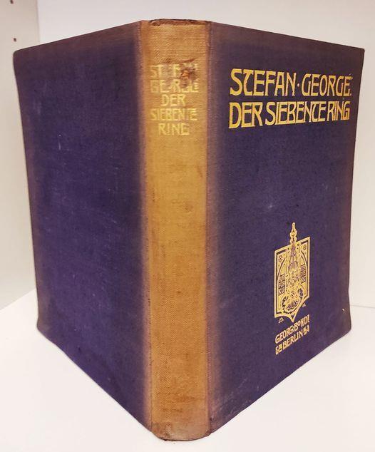 Der siebente Ring, zweite Ausgabe - Stefan George - copertina