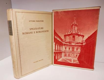 Spigolature romane e romanesche. Ed. di 999 esempl. num - Ettore Paratore - copertina