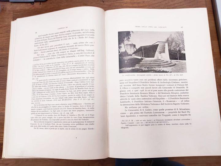 '...Quel tanto di territorio...' : ricordi di lavori ed opere eseguiti nel Vaticano durante il pontificato di Pio 11. (1922-1939)