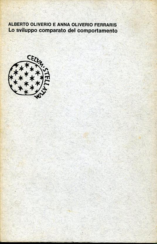 Lo sviluppo comparato del comportamento - copertina