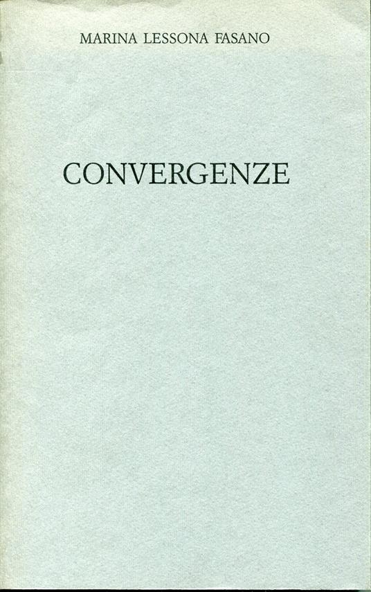 Convergenze - copertina