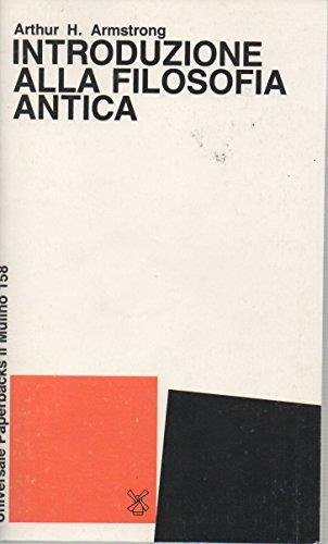 Introduzione alla filosofia antica - Arthur Armstrong - copertina