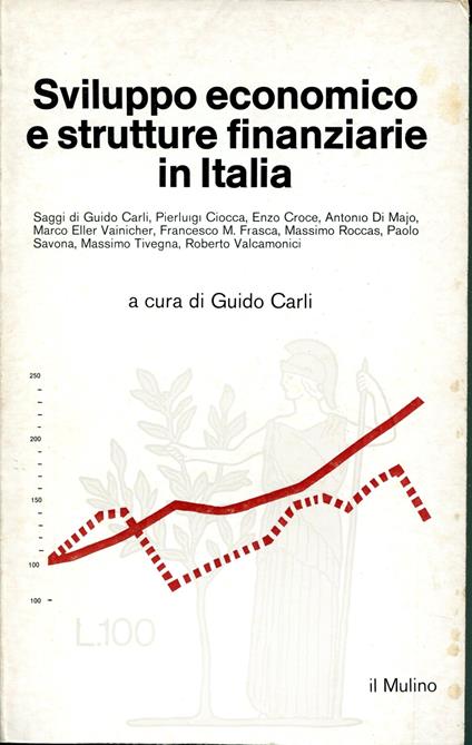 Sviluppo economico e strutture finanziarie in Italia - Guido Carli - copertina