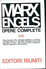 Opere Complete XVI. Agosto 1858 - febbraio 1860