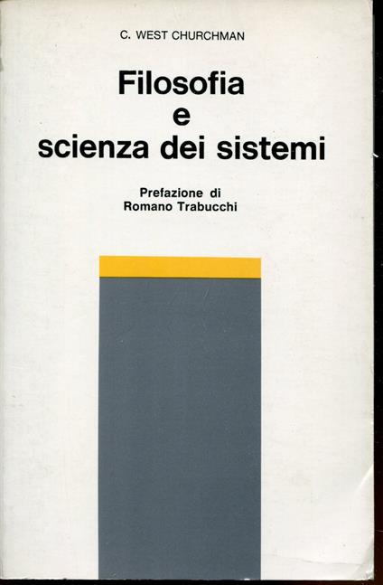 Filosofia e scienza dei sistemi - copertina