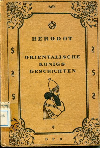 Orientalische Königsgeschichten - copertina