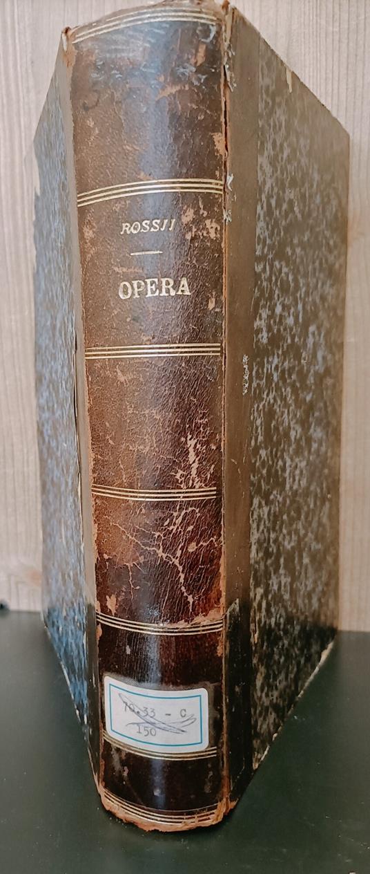 Iosephi Rossii carmina. Editio quinta ceteris locupletior castigatiorque - Giuseppe Rossi - copertina