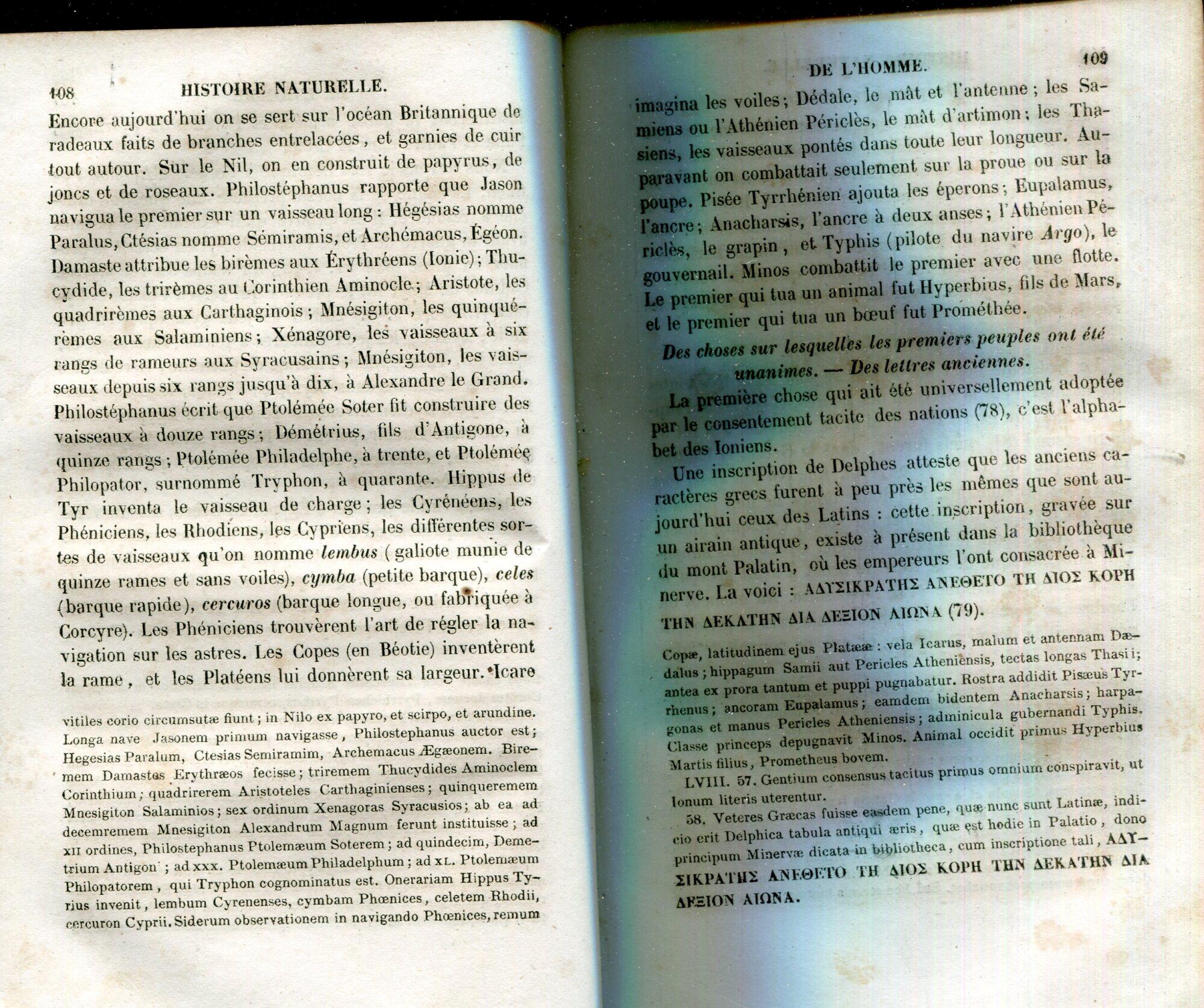 Histoire des animaux