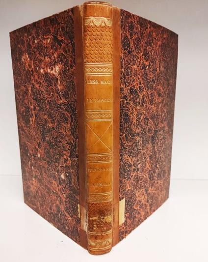 Le Imprese di Alessandro il Macedone. Scritte in greca favella da Esopo e recate in latina da Giulio Valerio. Scoperte dall'Em. Cardinale Angelo Mai, ora ritoccate nella lezione e per la prima volta volgarizzate dal Prof. Ab. Giovanni Berengo con ann - copertina