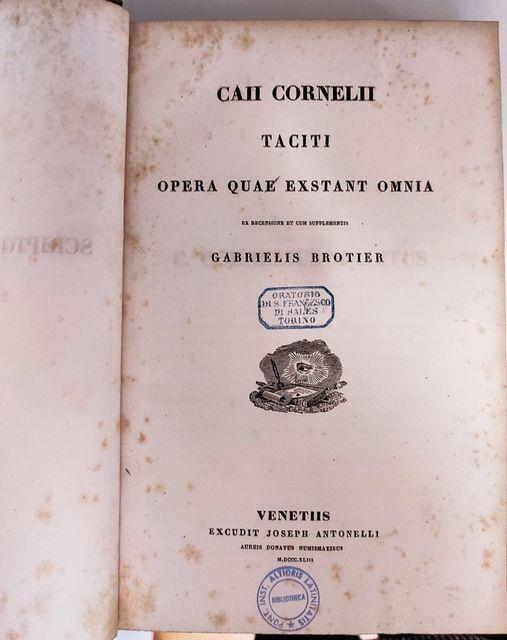 M. Tulli Ciceronis Opera Omnia, volumen primum: Epistolae