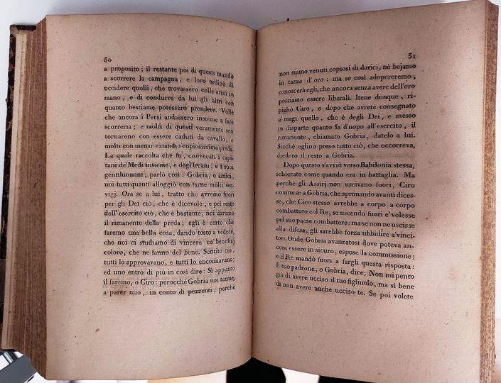 La ciropedia di Senofonte tradotta da Francesco Regis professore di letteratura italiana nell'Accademia di Torino ... . Tomo primo e secondo