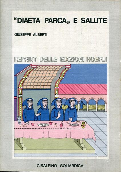 Diaeta parca e salute - Giuseppe Alberti - copertina