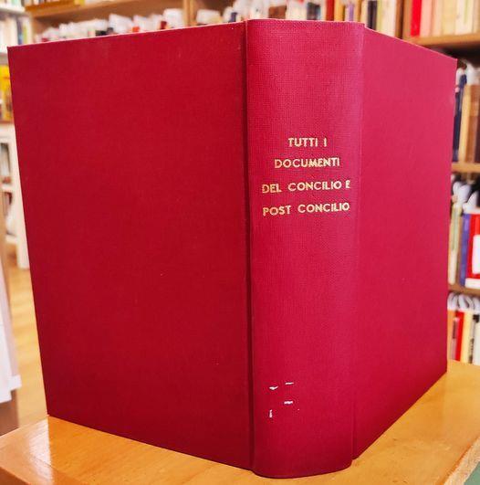 Tutti i documenti del Concilio e del post-Concilio - copertina