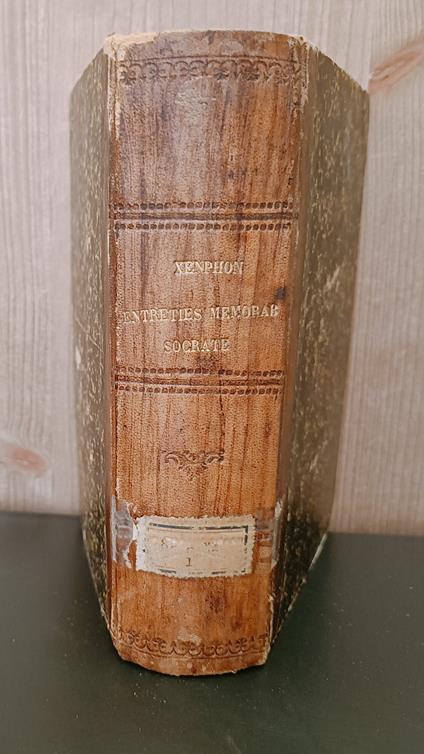 Entretiens memorables de Socrate. Les auteurs grecs expliqués d'après une méthode nouvelle par deux traductions françaises - copertina