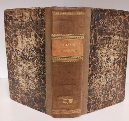 C. Iulii Caesaris Commentarii de bello Gallico et civili. Accedunt libri De bello Alexandrino, Africano et Hispaniensi e nuperrima recensione Ier. Iac. Oberlini. Tomus primus-secundus - copertina