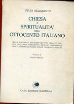 Chiesa e spiritualità nell'Ottocento italiano