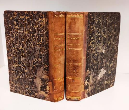 Publii Terentii Afri Comoediae ex recensione F. G. Perlet. Tomus primus -secundus - copertina