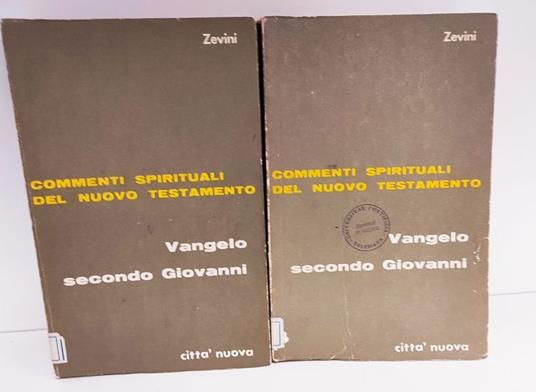 Vangelo secondo Giovanni. 2 volumi - copertina