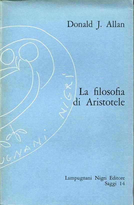 La filosofia di Aristotele - copertina