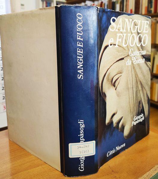 Sangue e fuoco. Caterina da Siena - copertina