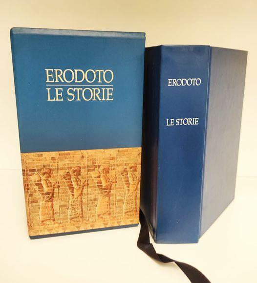 Le storie, traduzione introduzione e note di Luigi Annibaletto - Erodoto - copertina
