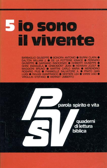 Io sono il Vivente - copertina