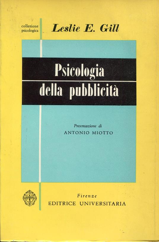 Psicologia della pubblicità - copertina