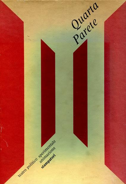 Teatro Politico. Quarta parete quaderni di ricerca teatral - copertina